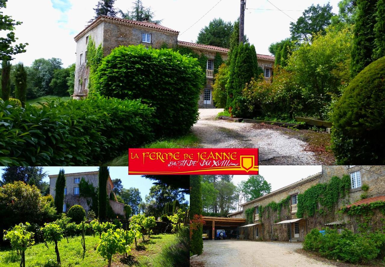 La Ferme De Jeanne Bed and Breakfast Saint-Girons  Eksteriør billede